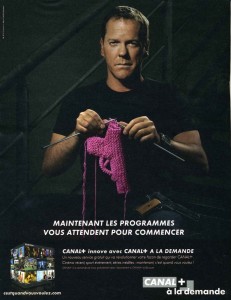 Jack Bauer tricote