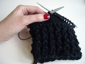 tricoter jambieres avec aiguilles circulaires