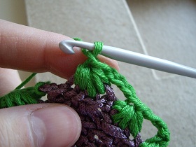 my laine crochet cadre